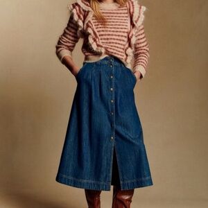 Clarine Denim Skirt
